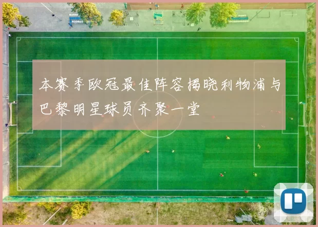 本赛季欧冠最佳阵容揭晓利物浦与巴黎明星球员齐聚一堂
